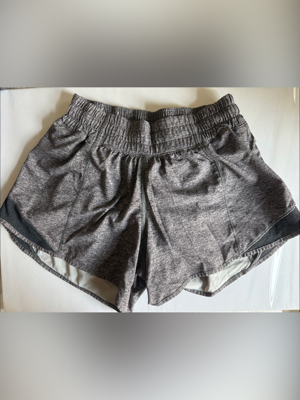 Lululemon Gray Athletic Running Shorts - Picture 1 of 3